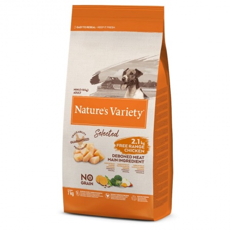 NATURE\'S VARIETY - Selected Mini Poulet Élevé en Plein Air pour Chien