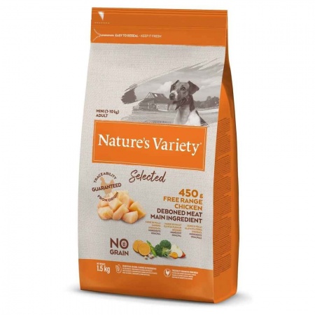 NATURE\'S VARIETY - Selected Mini Poulet Élevé en Plein Air pour Chien