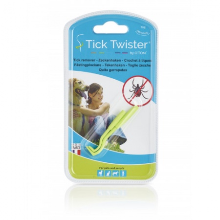 O\'TOM Tick Twister - Crochets à tiques chien & chat