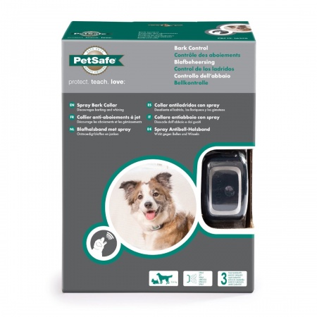 PetSafe - Collier Chien Anti-aboiements à jet de Citronnelle