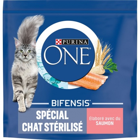 PURINA ONE - Chat Stérilisé Saumon