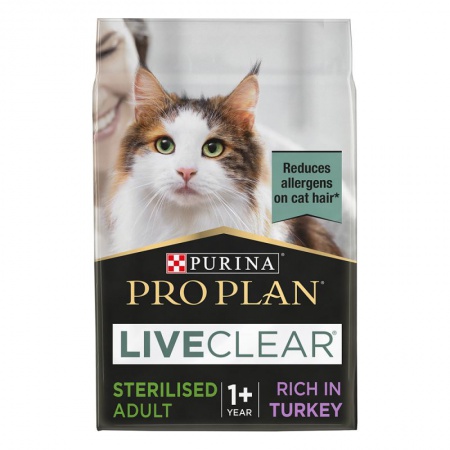 PURINA PROPLAN - LiveClear Adult Dinde