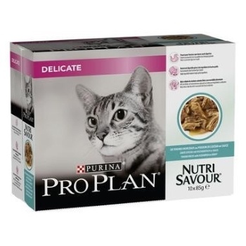 PURINA PROPLAN - NutriSavour Delicate Poisson Pâtée en sauce