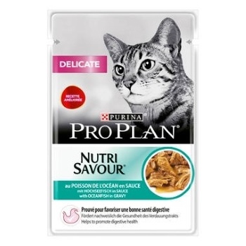 PURINA PROPLAN - NutriSavour Delicate Poisson Pâtée en sauce