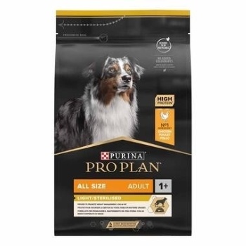 PURINA PROPLAN OptiWeight - All Size Light/Sterilised Adult