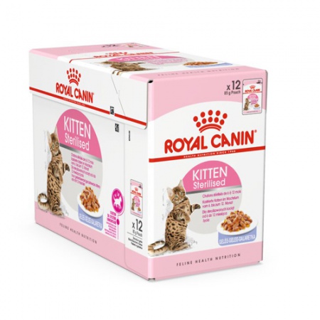 ROYAL CANIN - Kitten Sterilised Jelly 12x85g