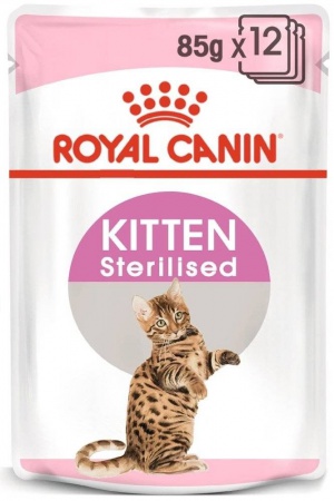 ROYAL CANIN - Kitten Sterilised Sauce 12x85g