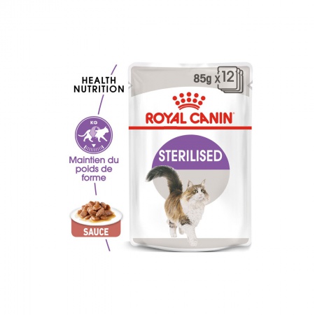 ROYAL CANIN - Sterilised Sauce 12x85g