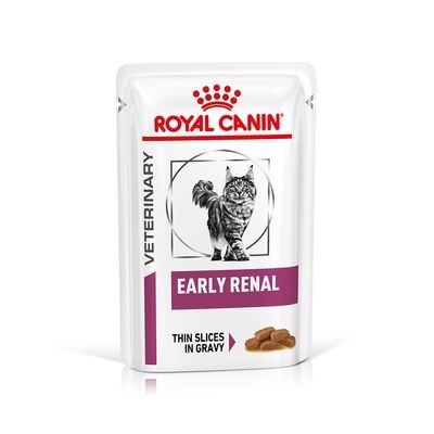 ROYAL CANIN Veterinary - Chat Early Renal, Émincés en sauce