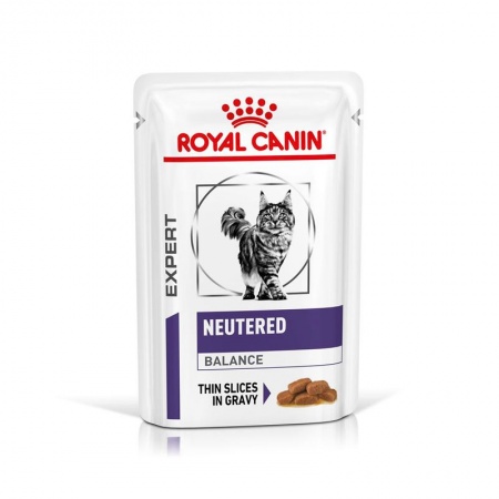 ROYAL CANIN Veterinary - Sachets Émincés en sauce Chat Neutered Balance