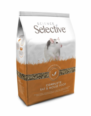 SUPREME - SCIENCE SELECTIVE - Aliment extrudé granulé pour Rat 1.5 Kg