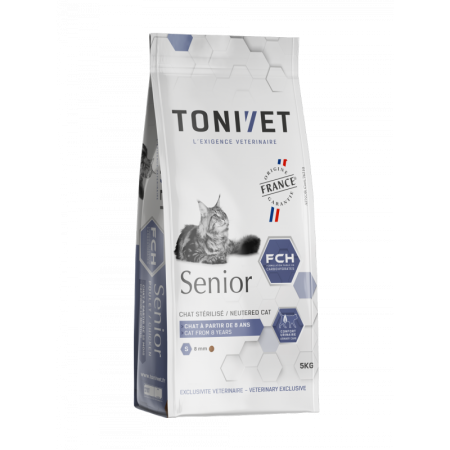 TONIVET Chat - Senior Stérilisé