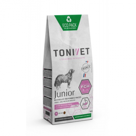 TONIVET® - Chien Junior - Petit & Moyen Chien