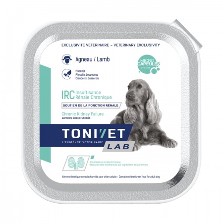 TONIVET® - LAB Chien - Aliment Complet Humide I.R.C. à l\'Agneau