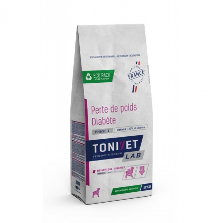 TONIVET® - LAB Chien - Perte de Poids - Diabète / Phase 1