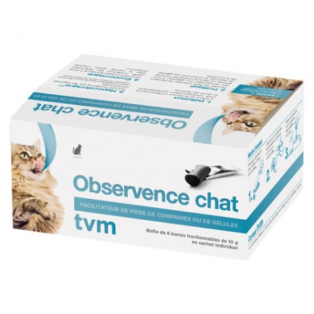 TVM - Observence Chat, pâte facilitatrice de prise de comprimés / gélules