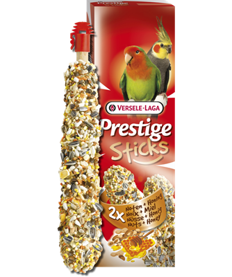 VERSELE LAGA - PRESTIGE Sticks Grandes Perruches Noix & Miel