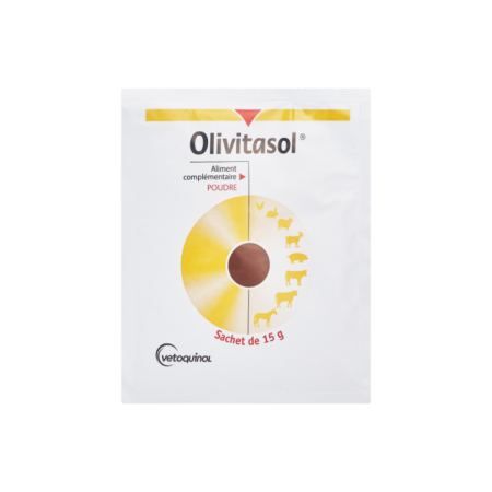 VETOQUINOL Olivitasol - Aliment complémentaire vitaminé en poudre