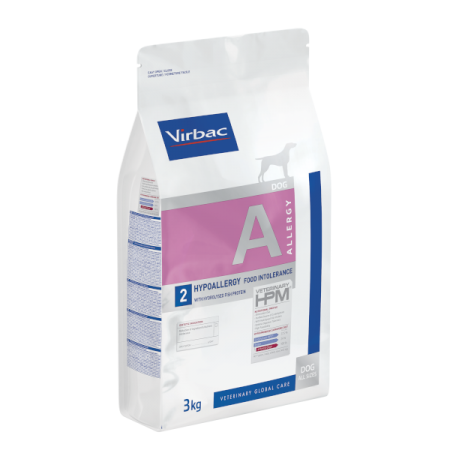 VIRBAC - HPM Dog Hypoallergy Saumon Allergy Stade 2 