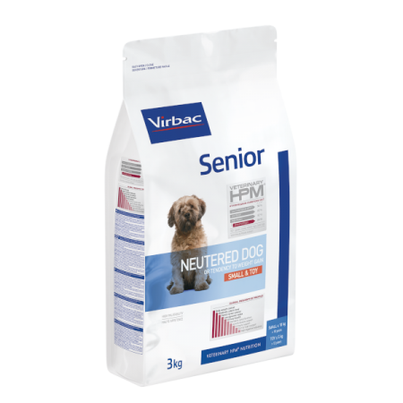 VIRBAC - HPM Dog Neutered Sénior Small & Toy