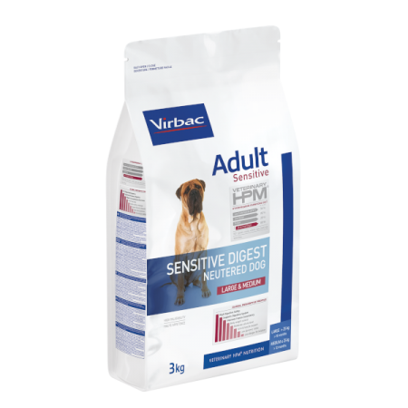 VIRBAC - Neutered Dog Adult Sensitive Digest Large & Medium