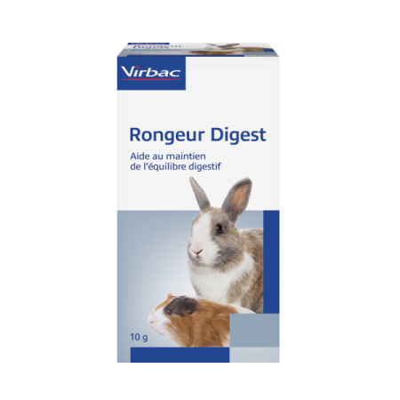 VIRBAC - Rongeur Digest - Aide au maintien de l\'équilibre difestif