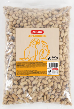 ZOLUX - Arachides entières 800 g