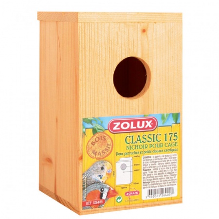 ZOLUX - Classic 175 - Nid en bois