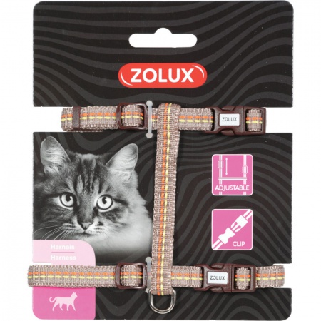 ZOLUX - Harnais Tempo nylon réglable pour Chat