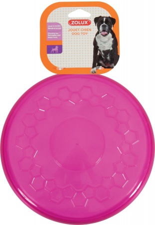 ZOLUX - Jouet Chien Frisbee Pop Rose en TPR