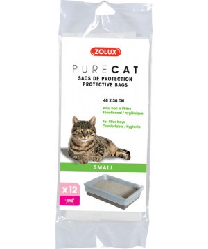 ZOLUX - Purecat Sac de Protection Littière Chat 46X30cm